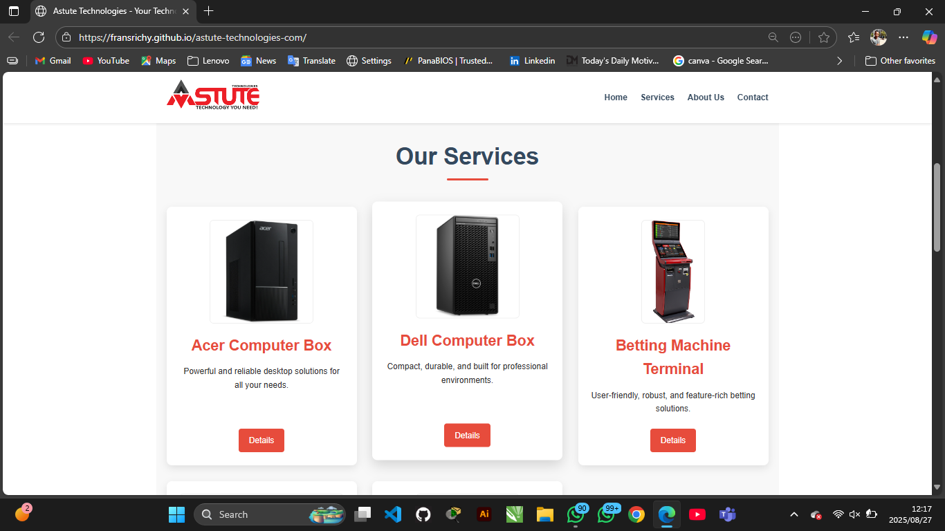 Project Responsive Website